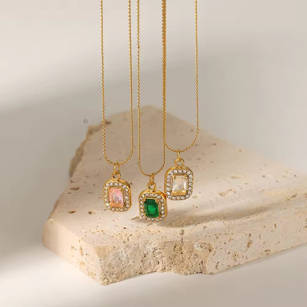Mini square pendant